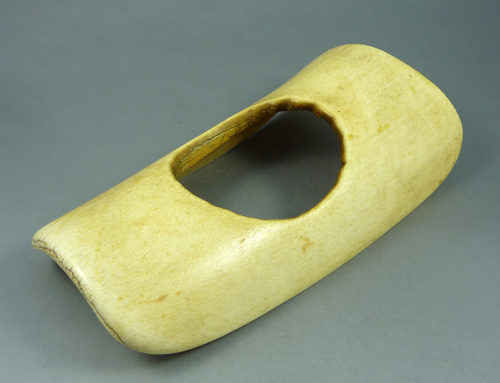 Kasena & Gurunsi ivory bracelet “gungulu”, Northern Ghana