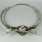 Indian silver neckring