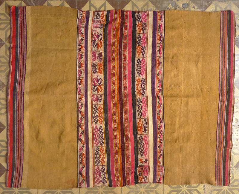 Old aguayo textile, Bolivia - ethnicadornment