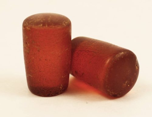 Amber earplugs, Burma (Myanmar)