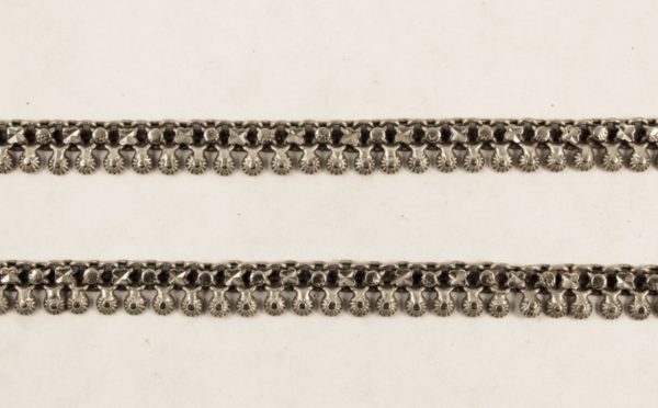 Indian silver anklets