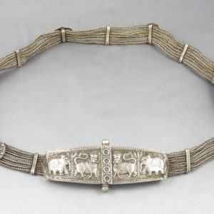 Indian silver belt