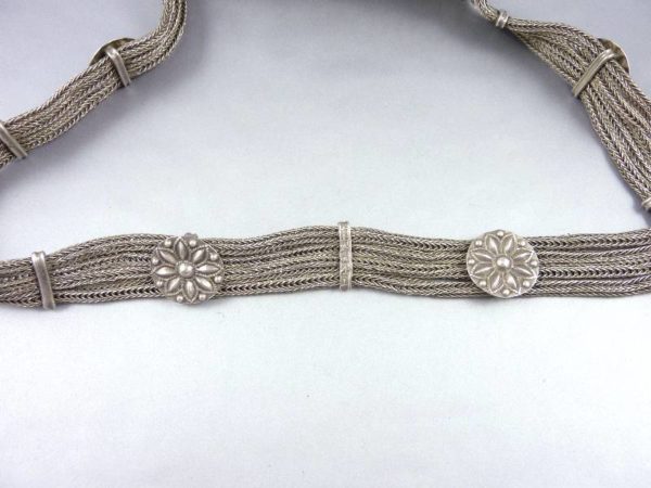 Indian silver belt