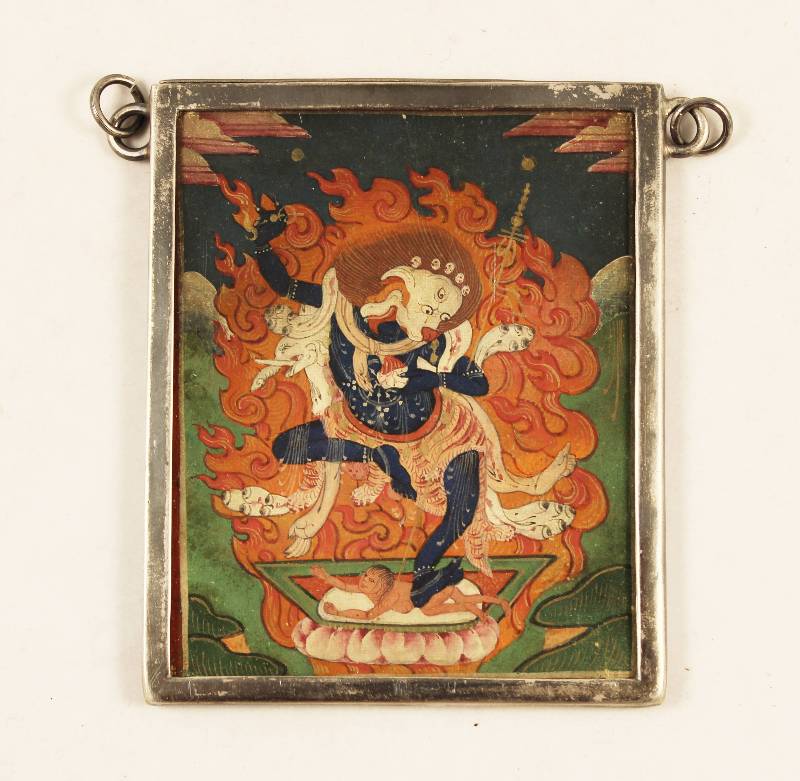 Mongolian miniature painting