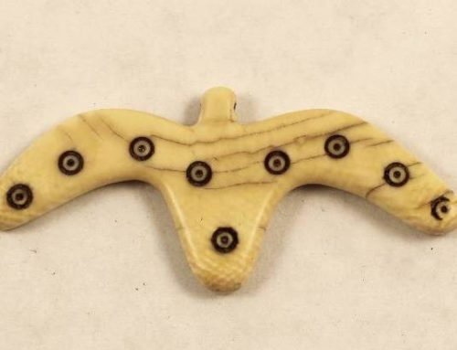 Ivory pendant, Dinka people, Sudan