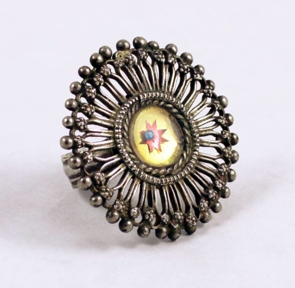 Indian silver ring