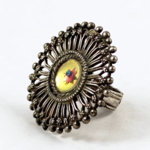 Indian silver ring