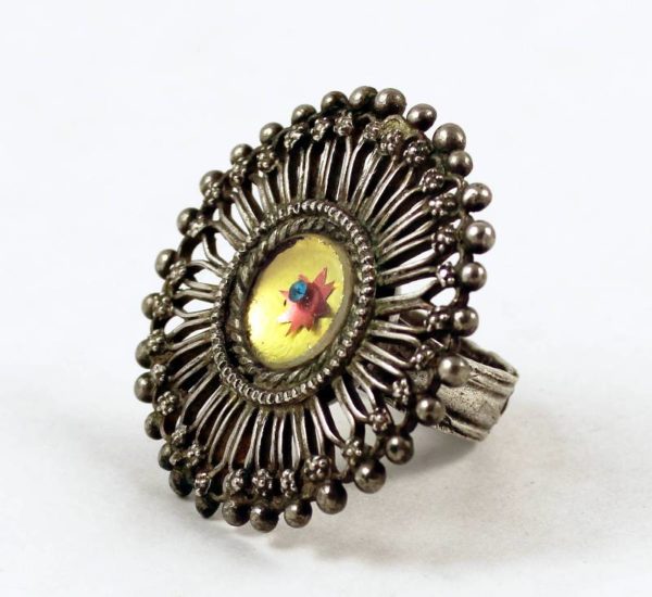 Indian silver ring