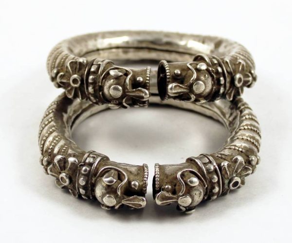 Indian silver bracelets