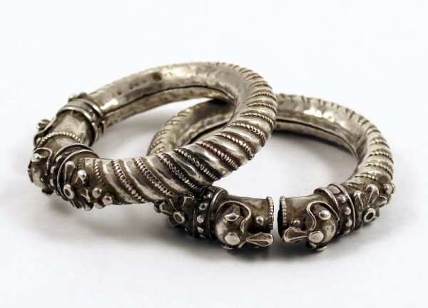 Indian silver bracelets