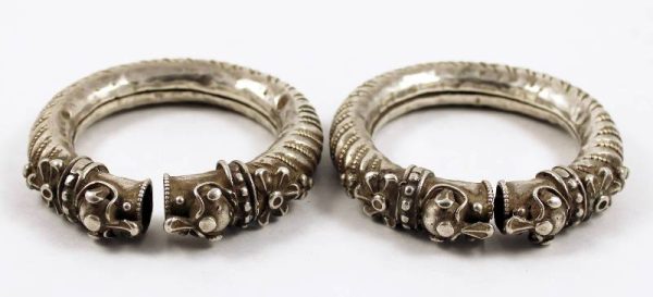 Indian silver bracelets