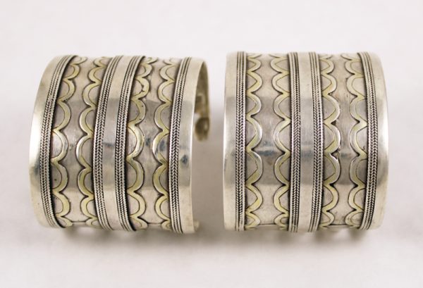 Turkoman silver bracelets