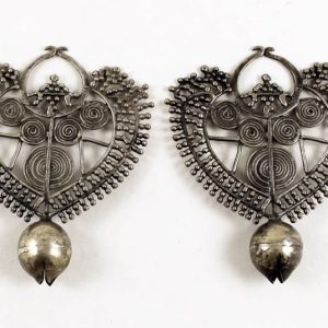 Timor silver earrings indonesia