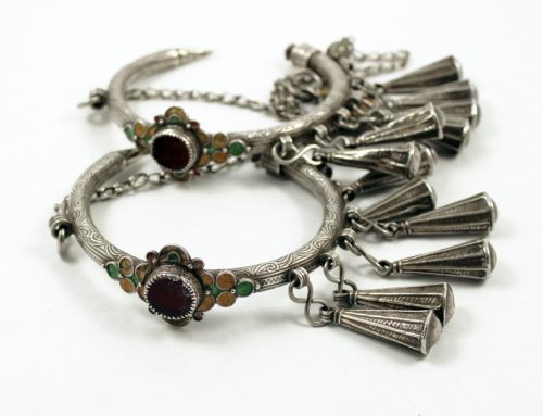 Big Tiznit Amazigh earrings, Morocco