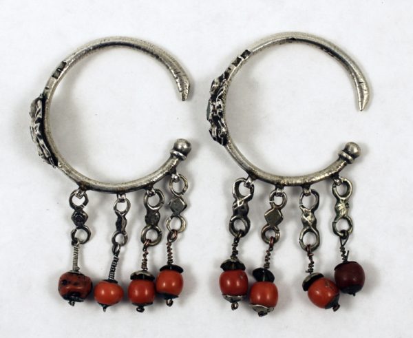 Amazigh berber coral eariings