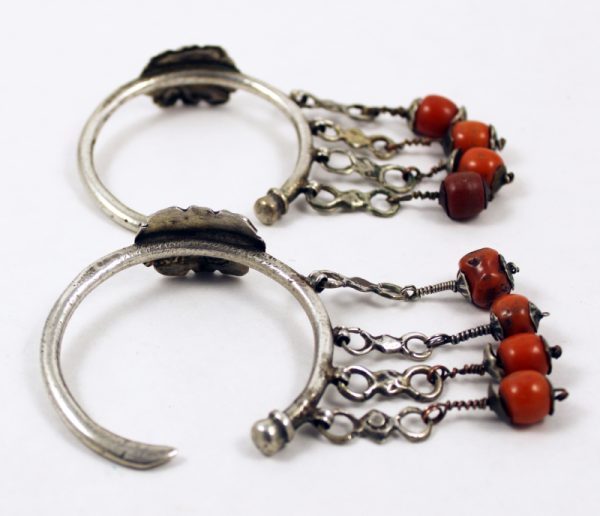 Amazigh berber coral eariings