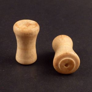 Hill tribe bone earrings earplugs