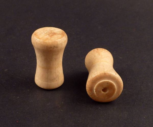 Hill tribe bone earrings earplugs