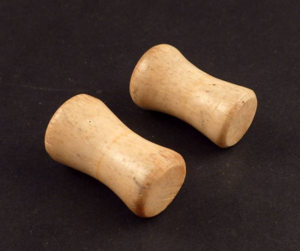 Hill tribe bone earrings earplugs