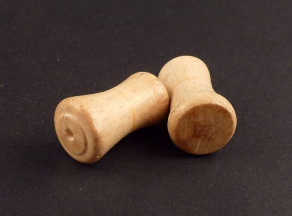 Hill tribe bone earrings earplugs