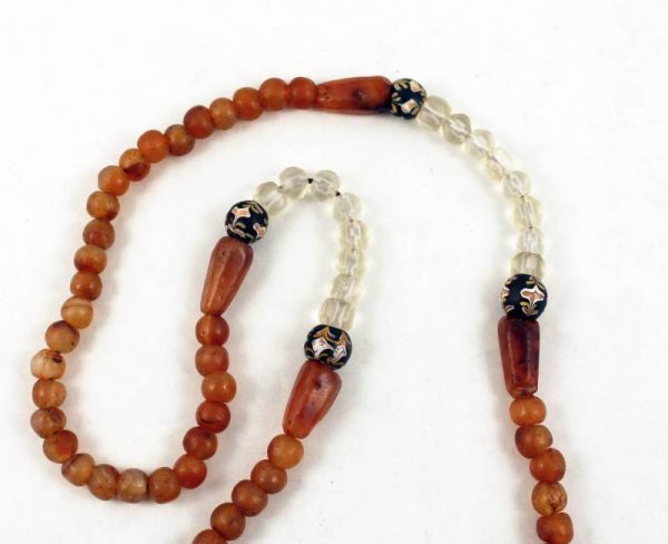 Fulani carnelian necklace