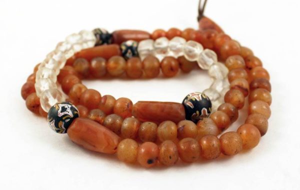 Fulani carnelian necklace