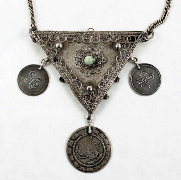 Middle eastern ottoman amulet pendant