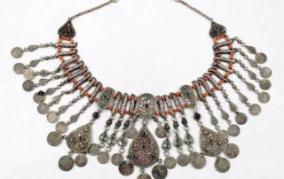 Armenian Damascus necklace