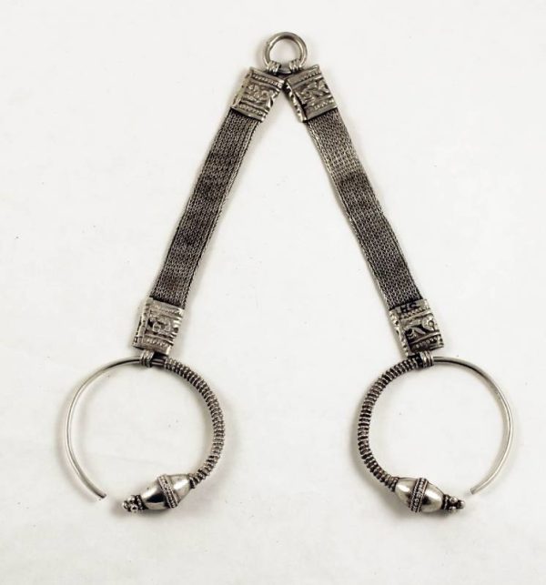 Oman silver earrings