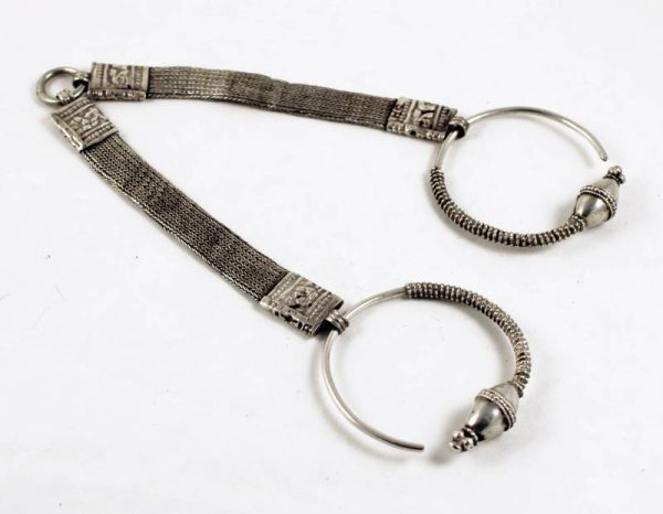 Oman silver earrings