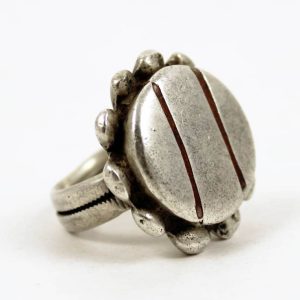 Fulani sarakole silver ring