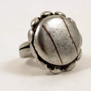 Fulani sarakole silver ring