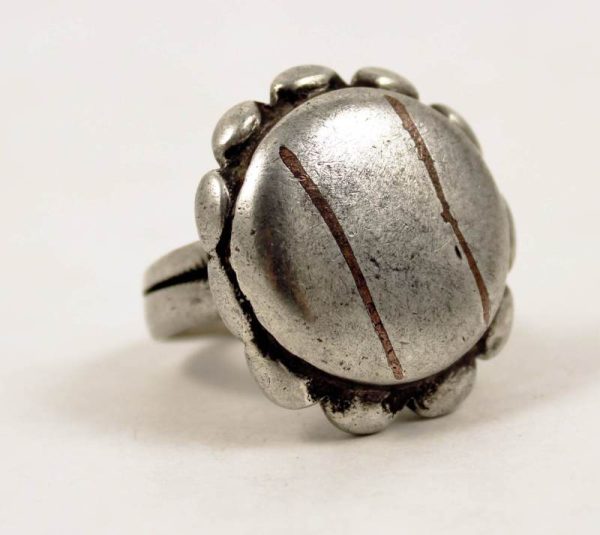 Fulani sarakole silver ring