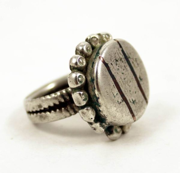 Fulani sarakole silver ring