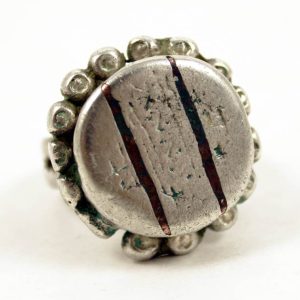 Fulani sarakole silver ring