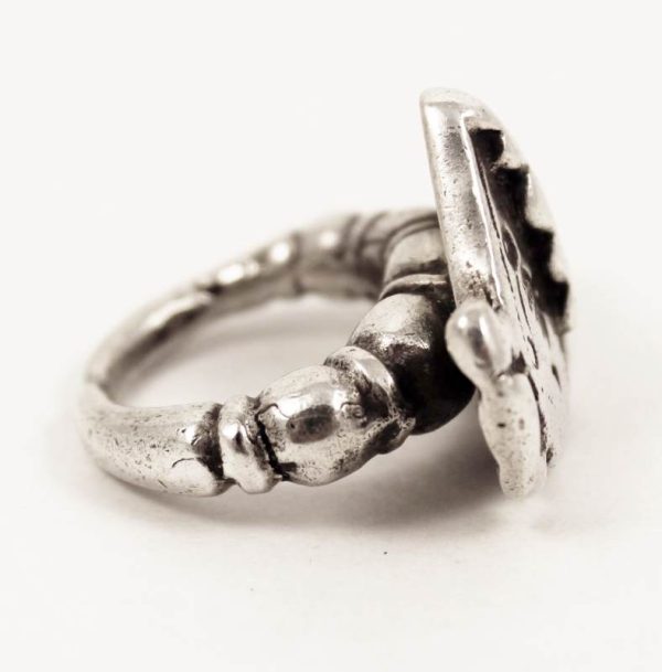 Fulani sarakole silver ring