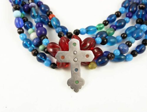 Chimborazo necklace with cross, Equador