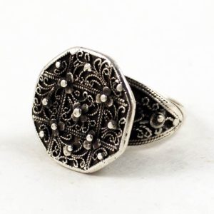 Batak silver old ring