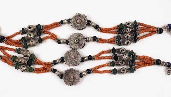 Tajik uzbek coral necklace