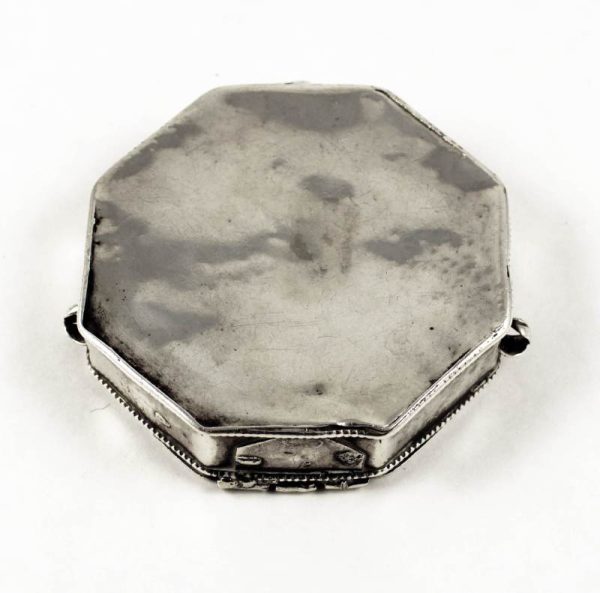 Middle eastern quoran silver box amulet