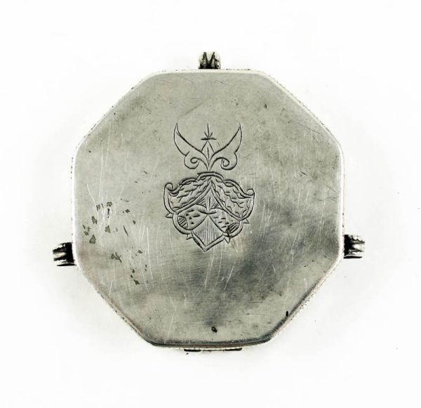 Middle eastern quoran silver box amulet