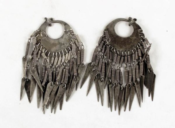 Lahu-hill-tribe-silver-earrings