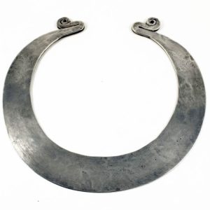 High-grade-silver-Akha-neck-ring