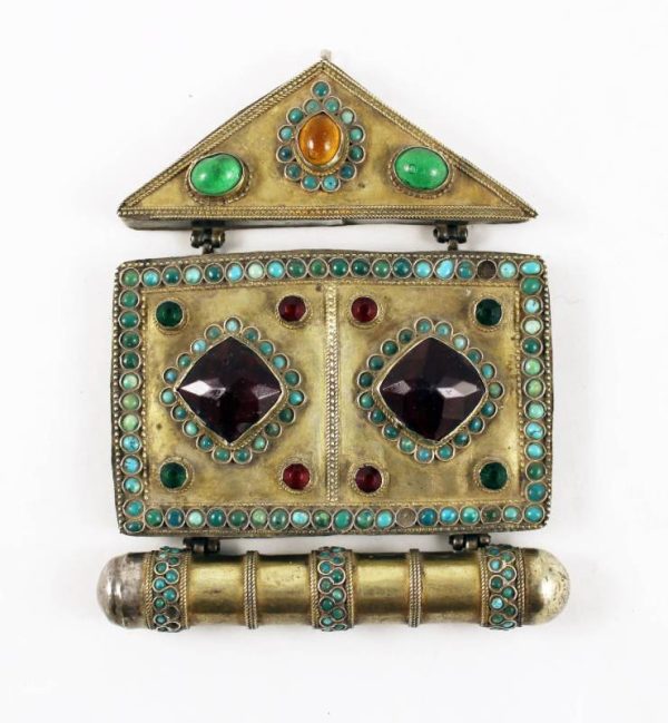 Uzbek tumar amulet pendant