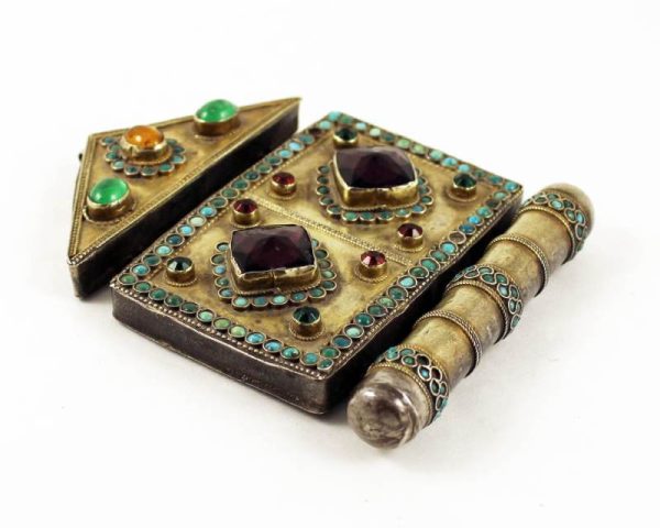 Uzbek tumar amulet pendant