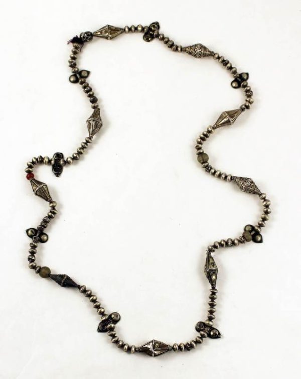 Batak gilded silver beads necklace