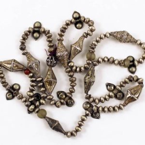 Batak gilded silver beads necklace