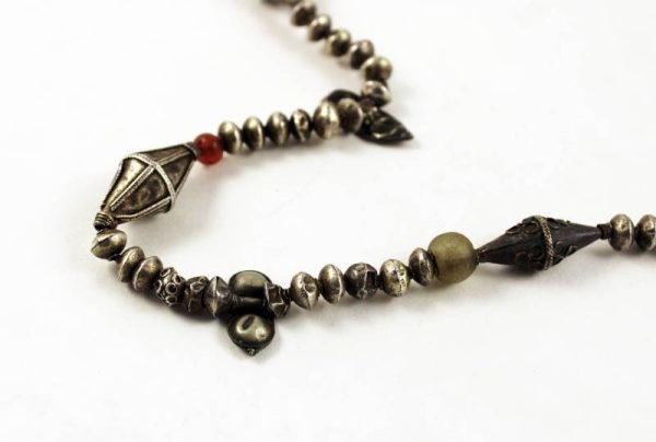 Batak gilded silver beads necklace