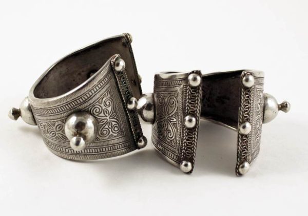 Amazigh-berber-silver-bracelets