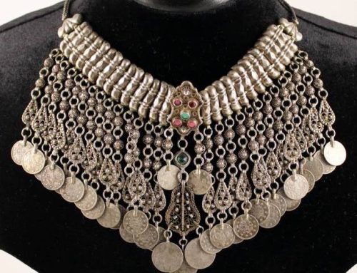 Silver necklace, Armenia